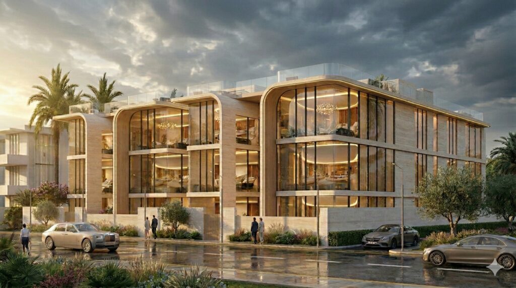 luxury residential villa designed by architecture firm in Dubai