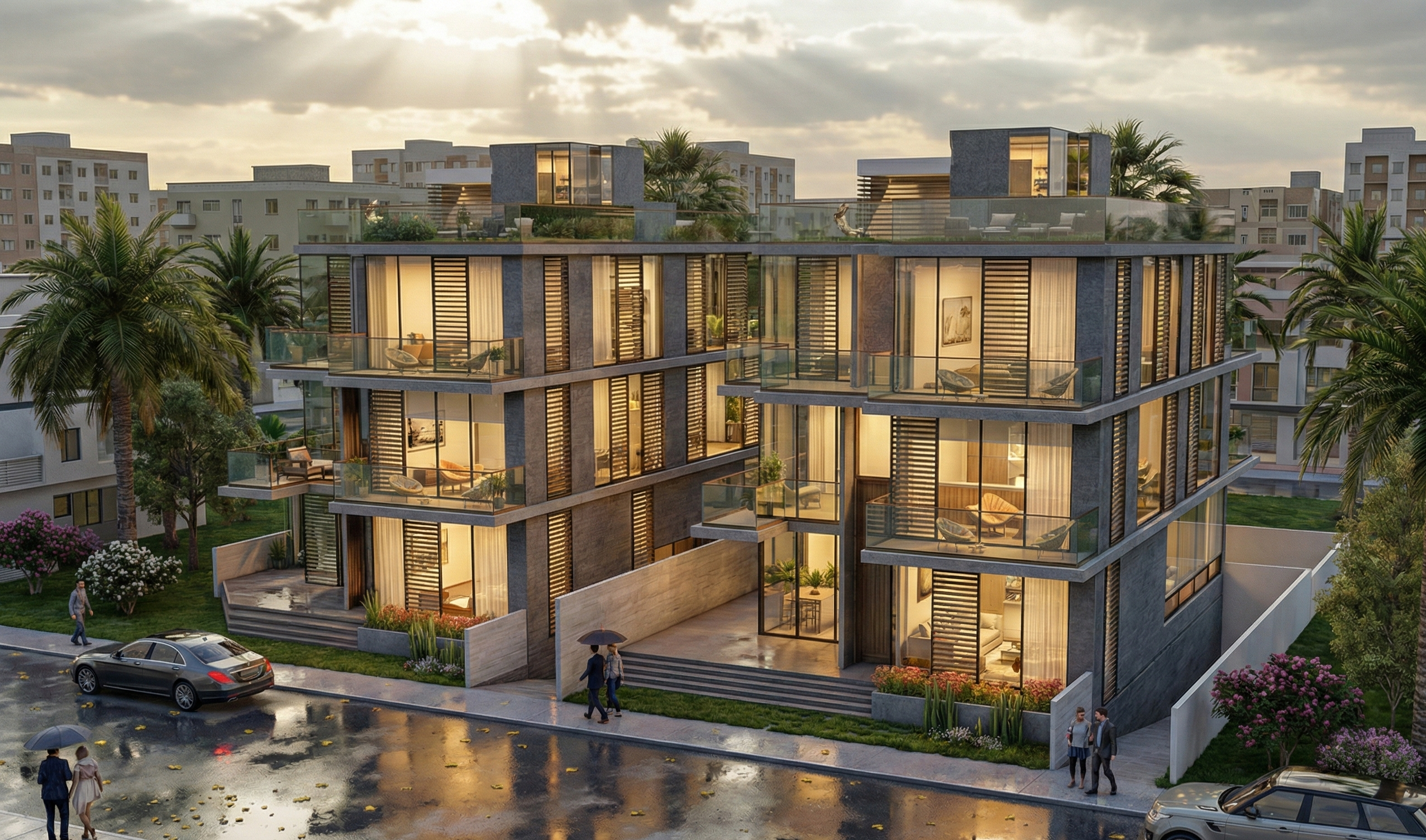 Al Wasl Villas — two private villas with smart LED systems, Al Wasl Dubai