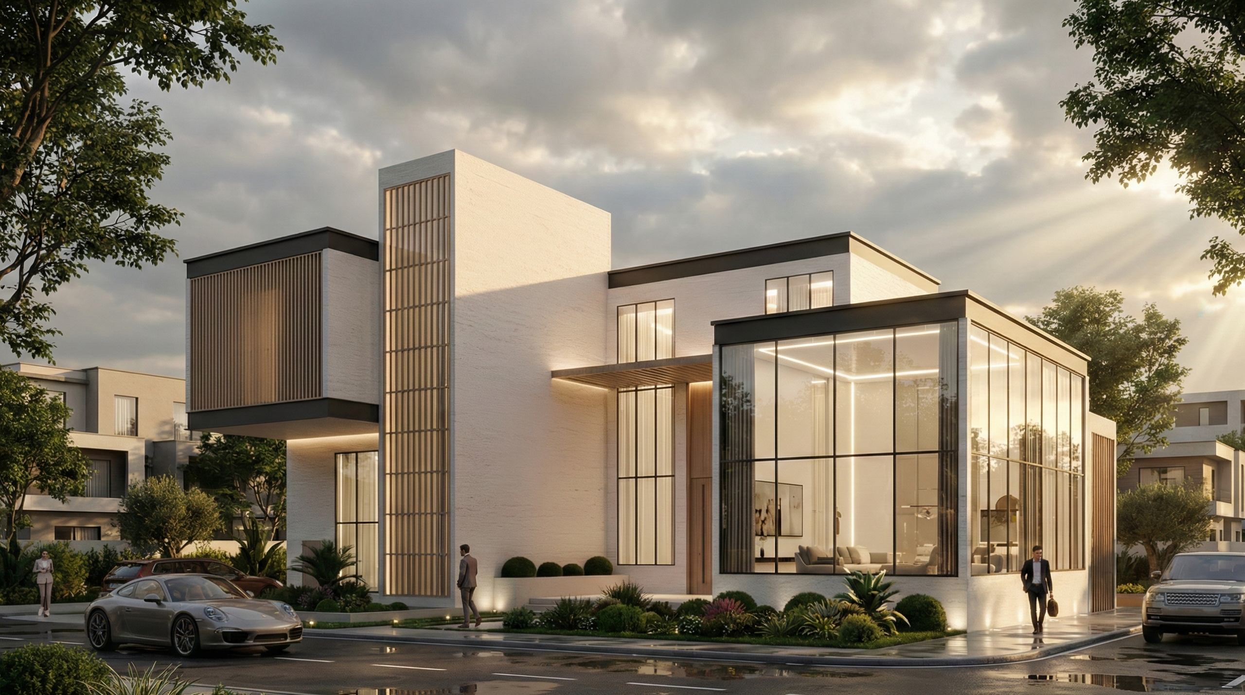 Al Warqaa Villa — minimalist private villa, Al Warqaa Dubai